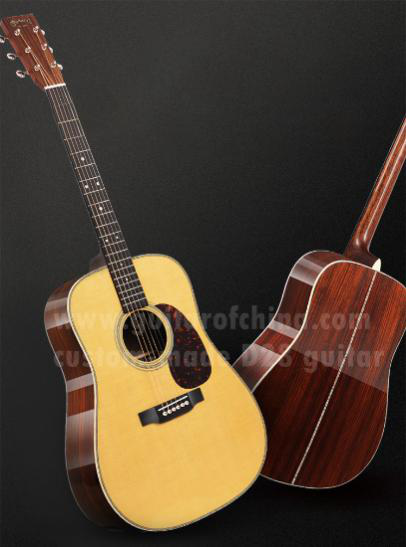 Chinese Martin D28 copy guitar review-find the best acoustic guitar builder
